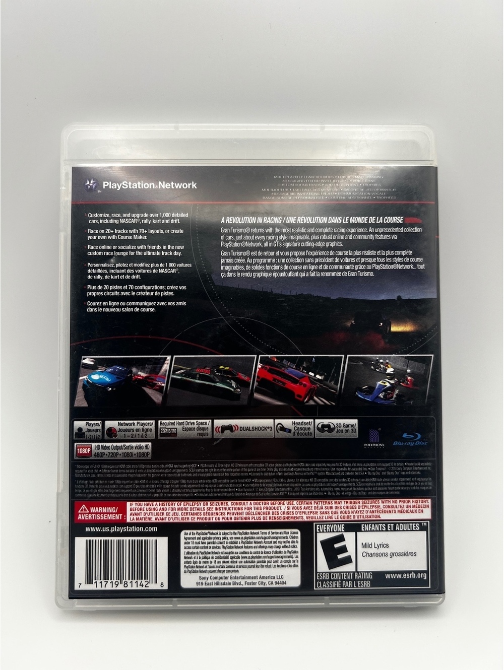 Gran Turismo 5 PS3 Complete in Box CIB Tested Working Racing Game - Picture 2 of 4